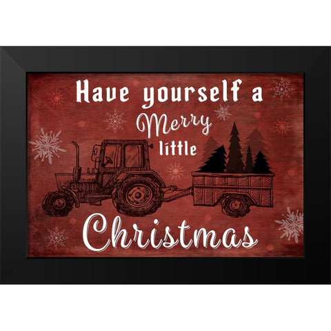 25 Days TilChristmas 017 Black Modern Wood Framed Art Print by LightBoxJournal