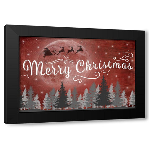 25 Days TilChristmas 038 Black Modern Wood Framed Art Print by LightBoxJournal