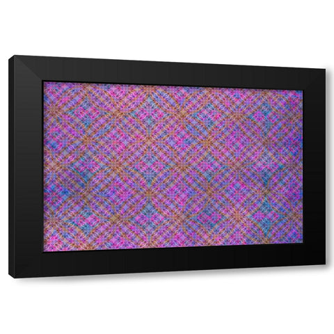Cherry Blu Pattern 04 Black Modern Wood Framed Art Print with Double Matting by LightBoxJournal