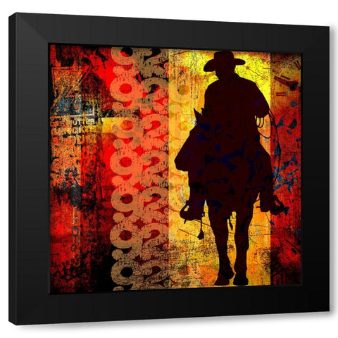 Go Around 03 Black Modern Wood Framed Art Print with Double Matting by LightBoxJournal