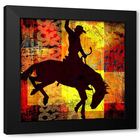 Go Around 04 Black Modern Wood Framed Art Print with Double Matting by LightBoxJournal