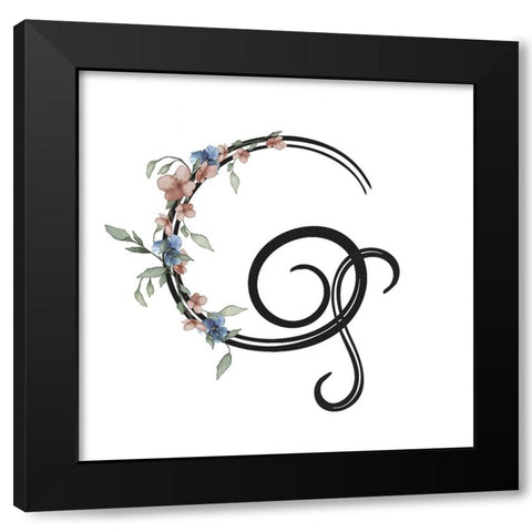 G Black Modern Wood Framed Art Print by LightBoxJournal