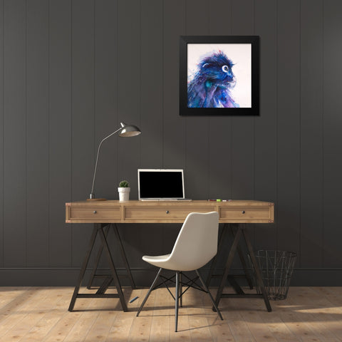 Monkey Business Black Modern Wood Framed Art Print by Allante, Marc