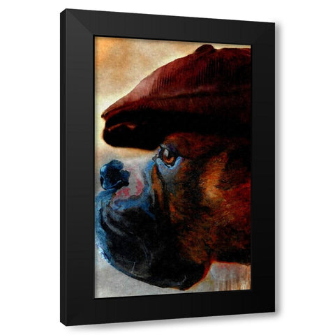 The Duke Black Modern Wood Framed Art Print by Murray Henderson Fine Art