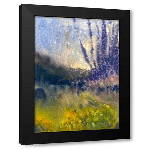 Fog Valley Black Modern Wood Framed Art Print with Double Matting by Randy Noble Fine Art