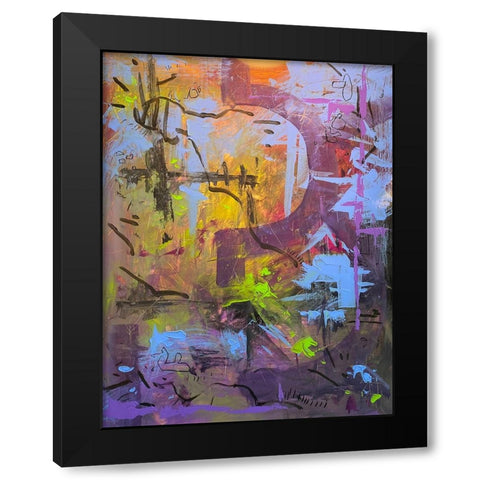 Cargo Black Modern Wood Framed Art Print by Randy Noble Fine Art