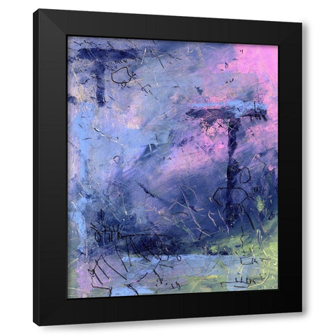 Second Guide Black Modern Wood Framed Art Print with Double Matting by Randy Noble Fine Art