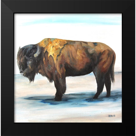 Commander Black Modern Wood Framed Art Print by Gould, Renee