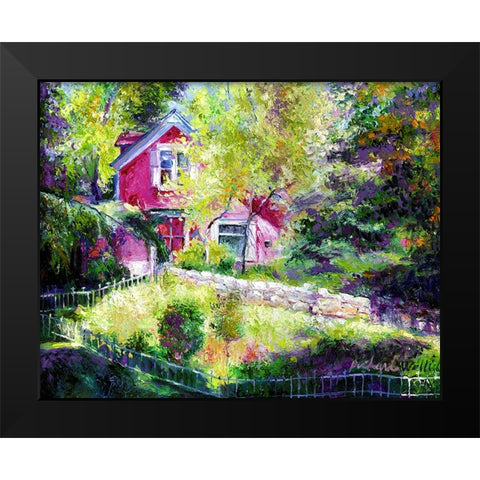 B And B 3 Black Modern Wood Framed Art Print by Wallich, Richard