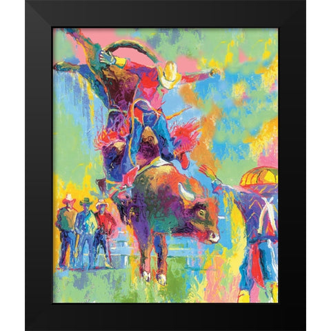Frontier Days 2 Black Modern Wood Framed Art Print by Wallich, Richard