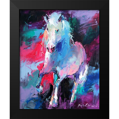 Art Stallion Black Modern Wood Framed Art Print by Wallich, Richard