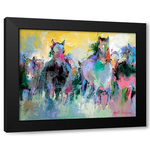 Art Wild 2 Black Modern Wood Framed Art Print with Double Matting by Wallich, Richard