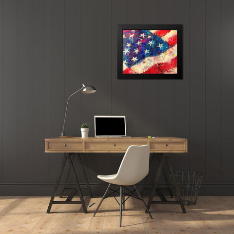 artflag Black Modern Wood Framed Art Print by Wallich, Richard