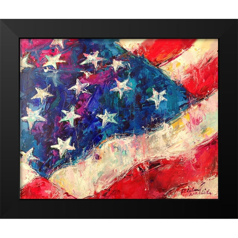 artflag Black Modern Wood Framed Art Print by Wallich, Richard