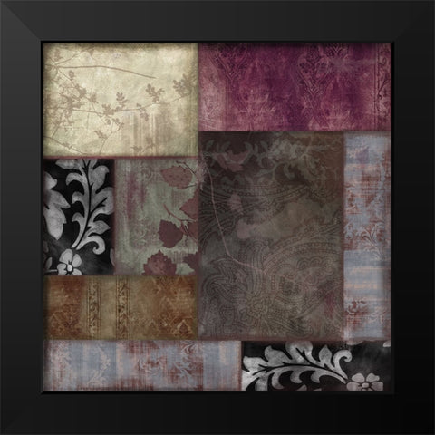 Colette III Black Modern Wood Framed Art Print by Sasha