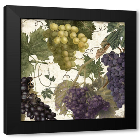 Marcella II Black Modern Wood Framed Art Print with Double Matting by Sasha