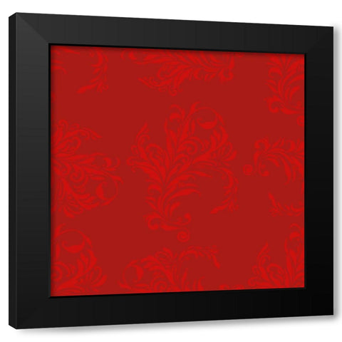 Beautiful Christmas Viii Black Modern Wood Framed Art Print with Double Matting by Lavoie, Tina