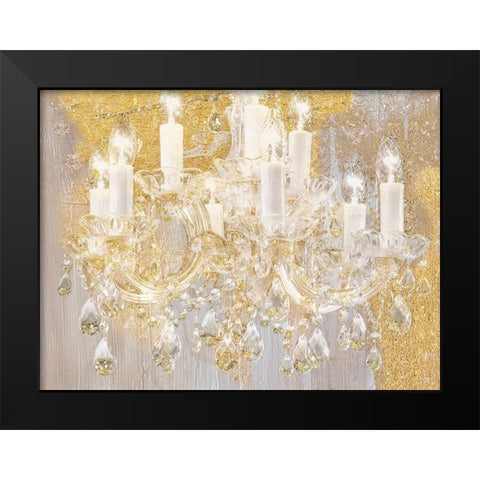Treasured Cottage Black Modern Wood Framed Art Print by Lavoie, Tina