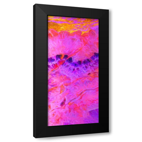 Kilauea Black Modern Wood Framed Art Print by Lavoie, Tina