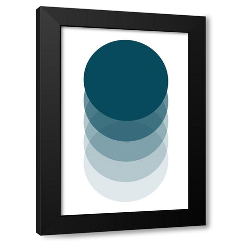 Sunrise II Black Modern Wood Framed Art Print with Double Matting by Lavoie, Tina
