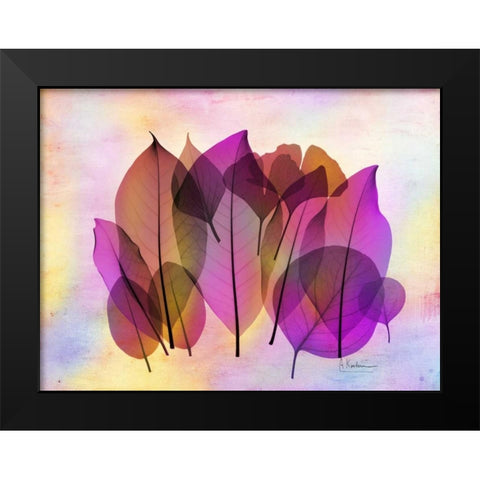 Retroluxed Compostion 2 Black Modern Wood Framed Art Print by Koetsier, Albert