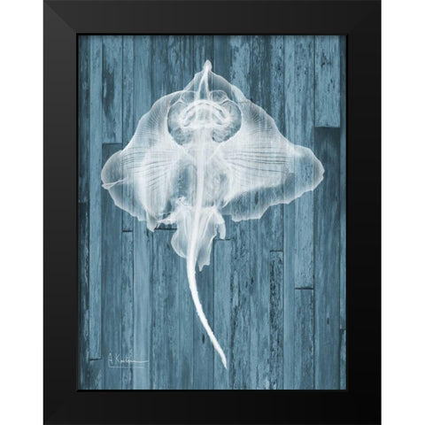 Skate Wood Black Modern Wood Framed Art Print by Koetsier, Albert