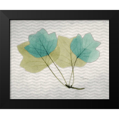 Citrus Tulip Tree Black Modern Wood Framed Art Print by Koetsier, Albert