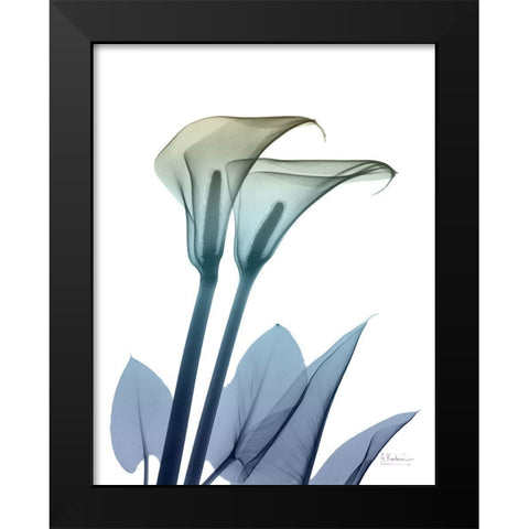 Ombre Expression 9 Black Modern Wood Framed Art Print by Koetsier, Albert
