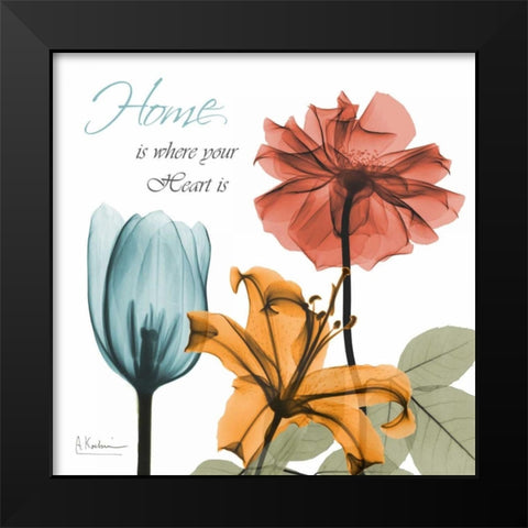 Avalon Home Black Modern Wood Framed Art Print by Koetsier, Albert