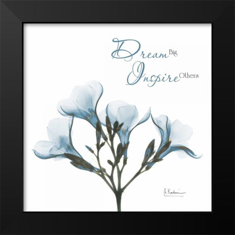 Oleander Dream  Black Modern Wood Framed Art Print by Koetsier, Albert