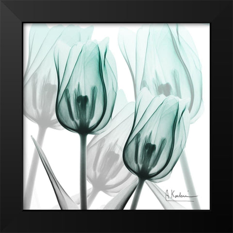 Sky Infused Duo Black Modern Wood Framed Art Print by Koetsier, Albert