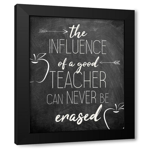 The Infulence Black Modern Wood Framed Art Print with Double Matting by Bailey, Ann