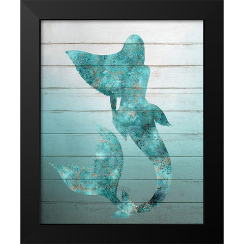 From the Sea 1 Black Modern Wood Framed Art Print by Bailey, Ann