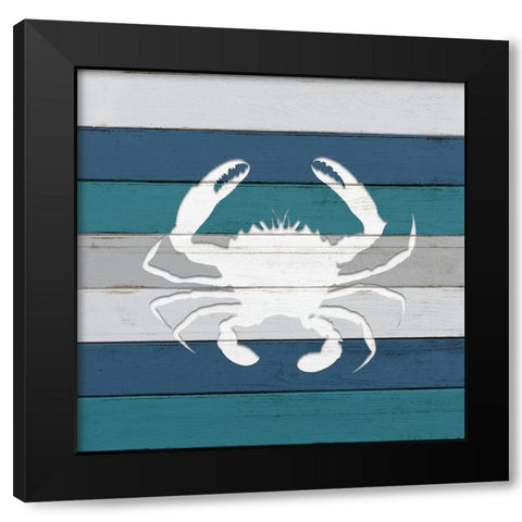 Planked 1 Black Modern Wood Framed Art Print with Double Matting by Bailey, Ann