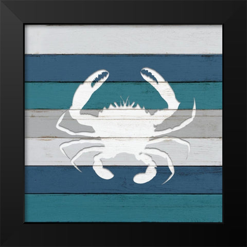 Planked 1 Black Modern Wood Framed Art Print by Bailey, Ann