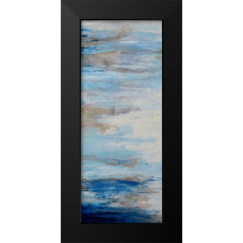 Heavenly 1 Black Modern Wood Framed Art Print by Bilotta, Barbara