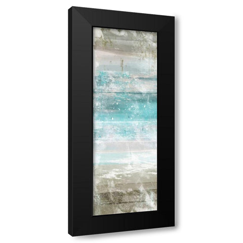 Aqua Space 3 Black Modern Wood Framed Art Print by Alvarez, Cynthia