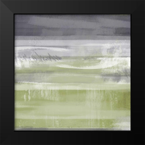 Golden Moonlight 2 Black Modern Wood Framed Art Print by Alvarez, Cynthia