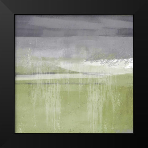 Golden Moonlight 1 Black Modern Wood Framed Art Print by Alvarez, Cynthia
