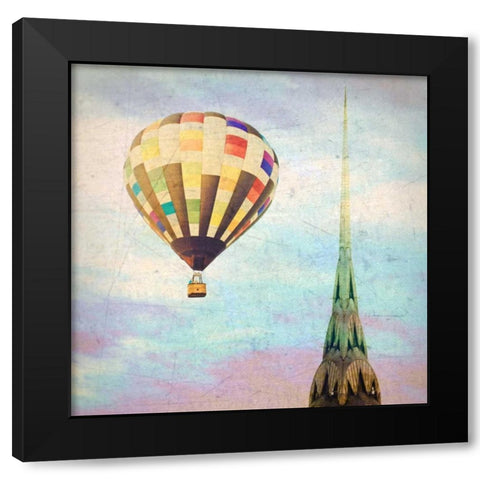 Chrysler Balloon Black Modern Wood Framed Art Print by Davis, Ashley