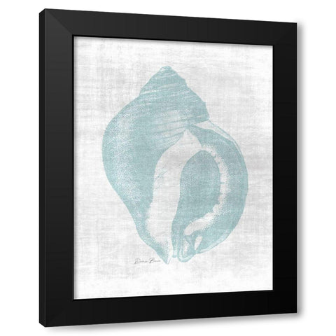 Beautiful Shells 2 Black Modern Wood Framed Art Print by Brown, Denise
