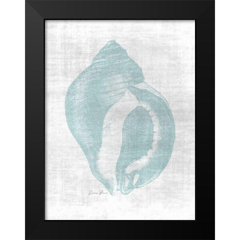 Beautiful Shells 2 Black Modern Wood Framed Art Print by Brown, Denise