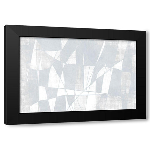 Mayhem Black Modern Wood Framed Art Print with Double Matting by Brown, Denise