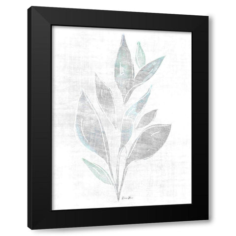 Watercolor Study 2 Black Modern Wood Framed Art Print with Double Matting by Brown, Denise