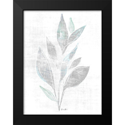 Watercolor Study 2 Black Modern Wood Framed Art Print by Brown, Denise