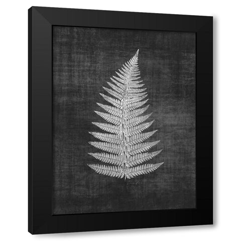 Astor Fern 1 Black Modern Wood Framed Art Print by Brown, Denise