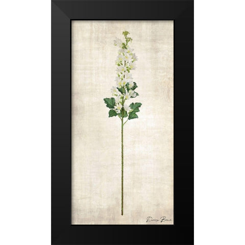 Stem 4 Black Modern Wood Framed Art Print by Brown, Denise