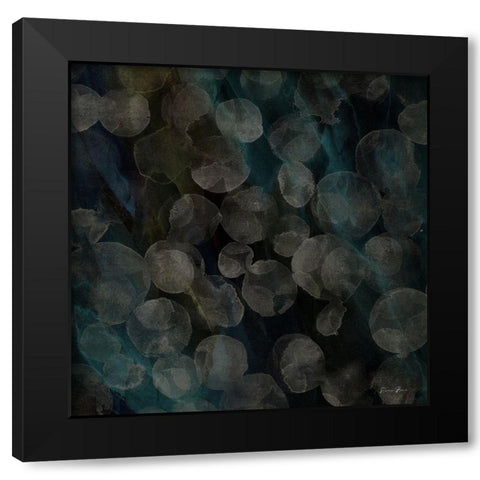 Spirited Solitude Black Modern Wood Framed Art Print by Brown, Denise