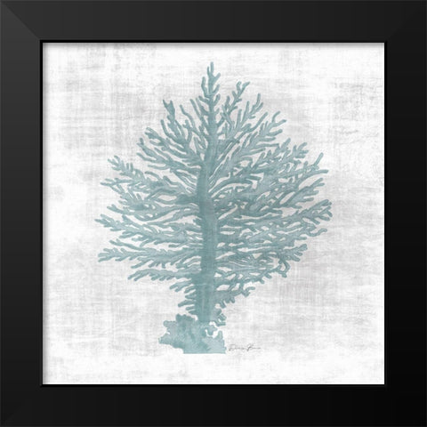 Sea Life 2 v2 Black Modern Wood Framed Art Print by Brown, Denise