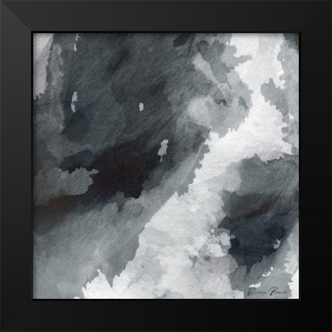 Blade 1 Black Modern Wood Framed Art Print by Brown, Denise